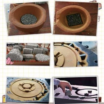 Grandi fusioni di ferro di forza filtro di schiuma ceramica per carbonio silicio e favo di miele