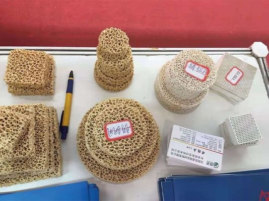Filtri di schiuma ceramica per alta conduttività termica nelle ultime fonderie
