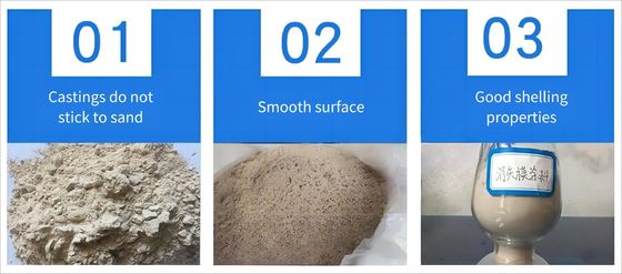 Polvere di resine fenoliche alcaline per resine fenoliche ad alta temperatura Commercio Purezza 99,9%