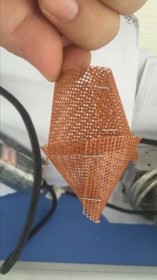 Servizio di taglio schermo filtro a maglia di fibra di vetro per filati di tipo E-glass in alluminio fuso
