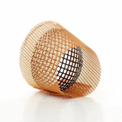 Customizzare la lunghezza di alta fibra di silice mesh filtro cappuccio per la scoria Stopper in filtrazione