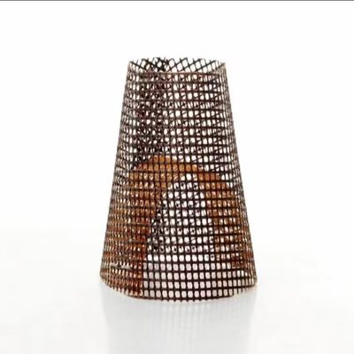 Fibra di vetro per schermo filtro in alluminio a forma di buco di diamante