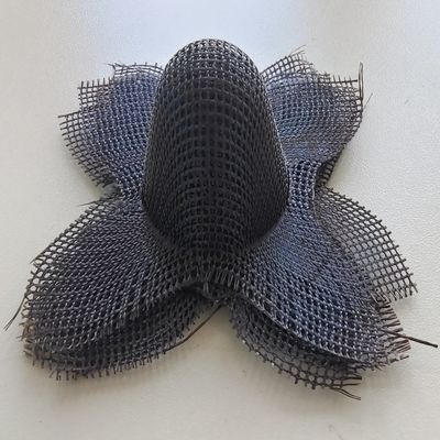 Filtro in ottone a maglia per filtri a fibre refrattarie