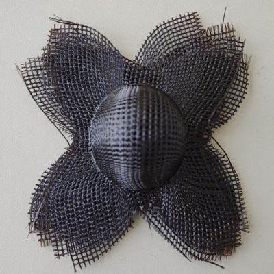 Filtro in ottone a maglia per filtri a fibre refrattarie