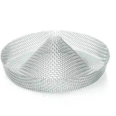 Serratura di fusione a maglia di fibra di vetro per filtro liquido di dimensioni personalizzate 0,35-0,5 mm