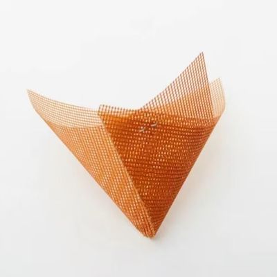 Serratura di fusione a maglia di fibra di vetro per filtro liquido di dimensioni personalizzate 0,35-0,5 mm