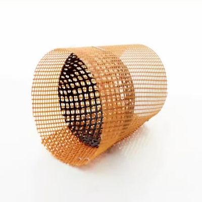 Serratura di fusione a maglia di fibra di vetro per filtro liquido di dimensioni personalizzate 0,35-0,5 mm