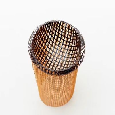 Cappotto a forma di cappuccio/cappotto a forma di ciotola di filtro in ottone a maglia di filo