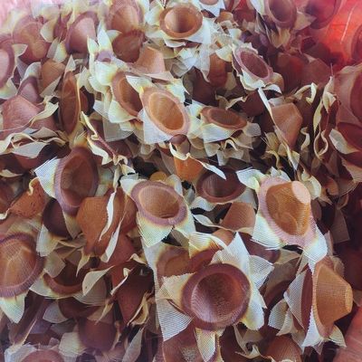 Cappotto a forma di cappuccio/cappotto a forma di ciotola di filtro in ottone a maglia di filo