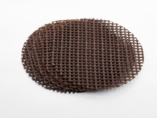 Cappuccio del filtro liquido a forma di scodella/cappello e disco di rete in fibra di vetro di silice ad alta densità