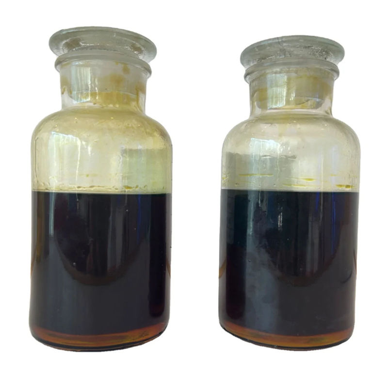 Liquido di resina da scatola fredda da giallo chiaro a marrone scuro per fonderia ad alta resistenza iniziale