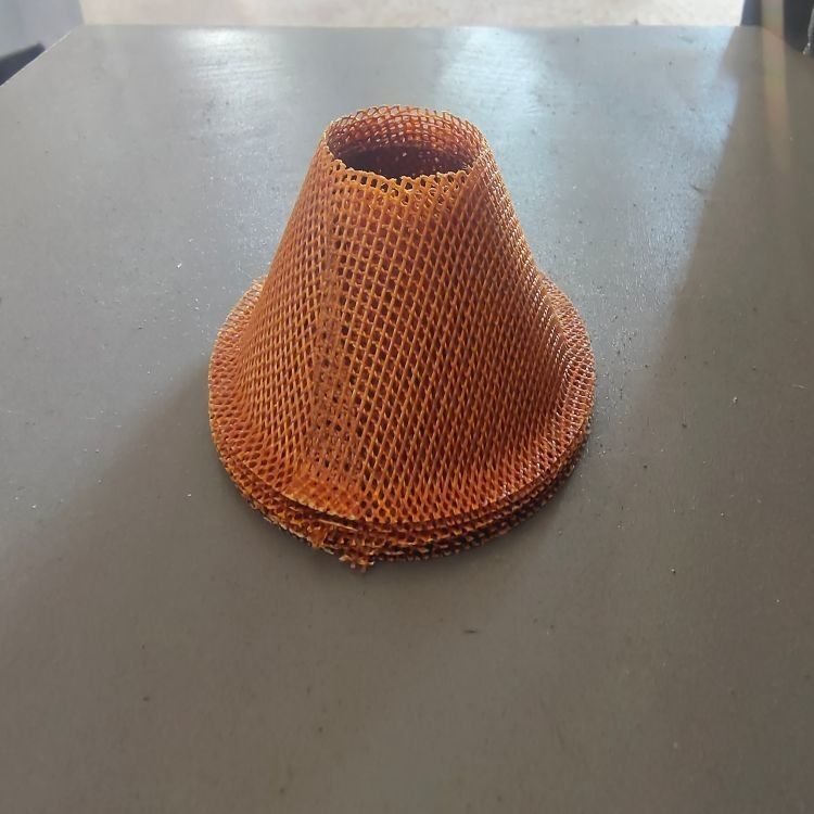 Fibra di vetro filtro di fusione a maglia resistente al fuoco filtro filtro di fusione a maglia