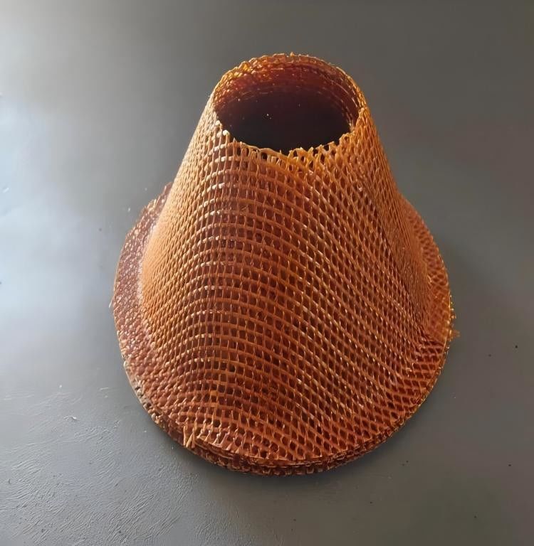 0.2KG 1-1.5mm Disco di filtro per la fibra refrattaria di rete di filtro di acciaio